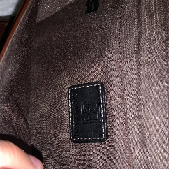 Giani Bernini Brown and Black Logo Wallet - Picture 9 of 17